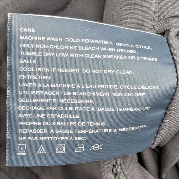 Nautica Grey/Red Reversible Puffer Jacket - Picture 13 of 15